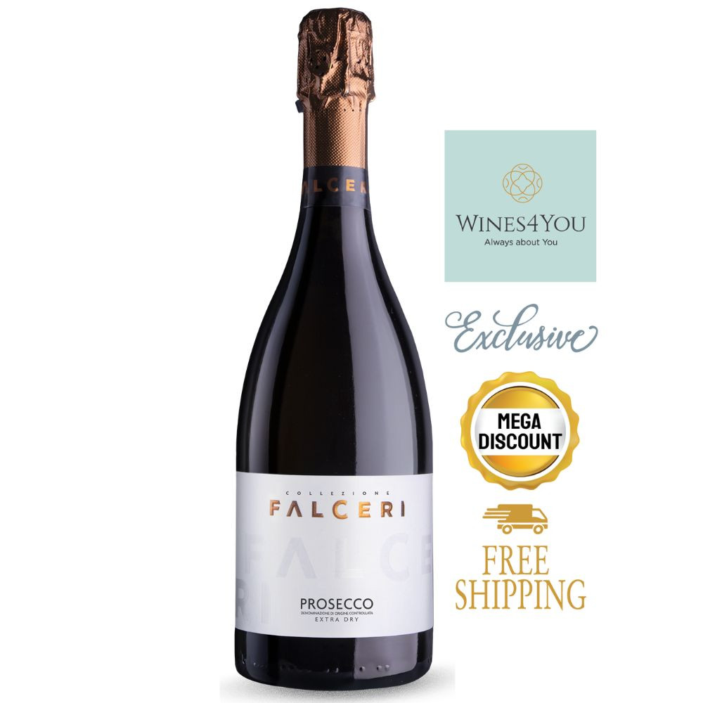 Riondo Collezione Falceri Extra Dry Prosecco DOC Italy Sparkling Wine